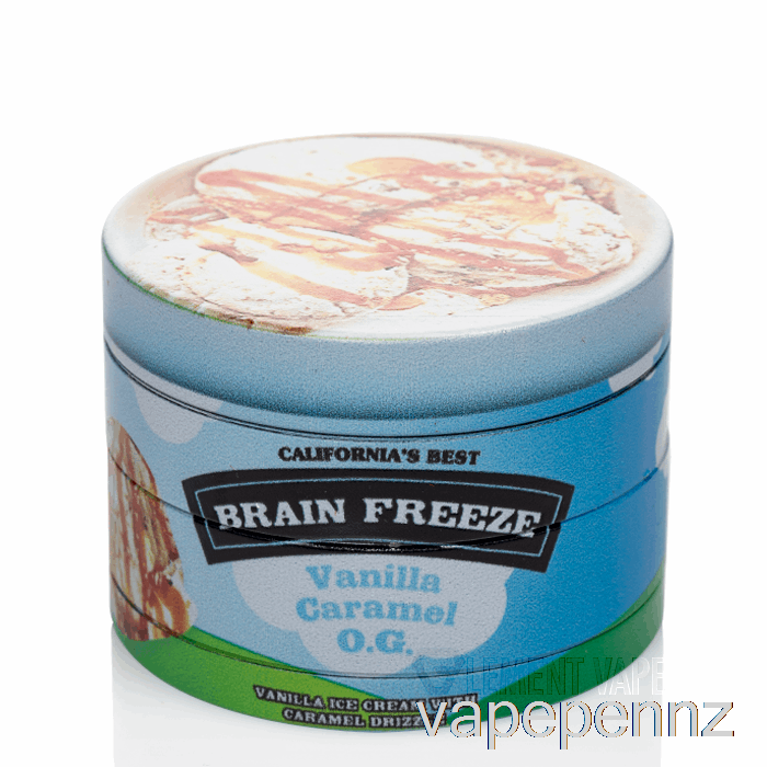V Syndicate 2.5inch 4-Piece SharpShred Dine-in Grinder Brain Freeze VAPE NZ